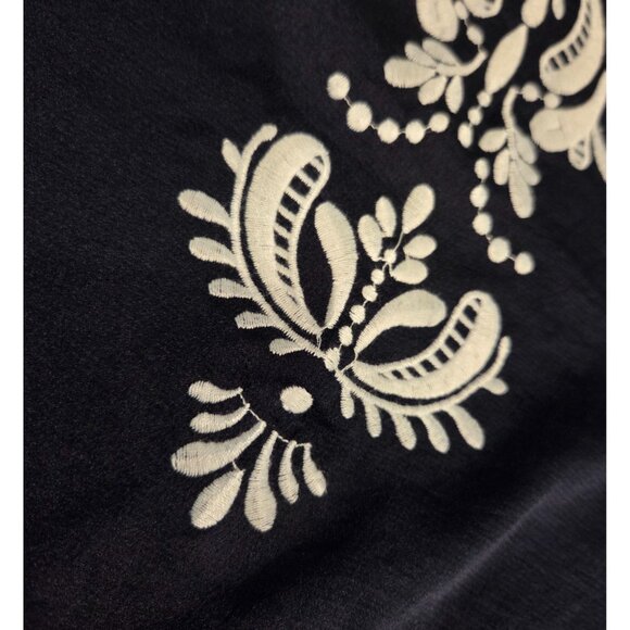 Epress Size M Blue Lined Embroidered Cami Tank y2k look - Picture 6 of 13